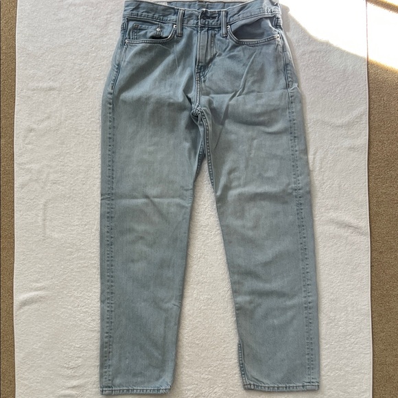 H&M Men’s Light Blue Relaxed Fit Denim Jeans, Size 30 x 30 - Picture 4 of 7